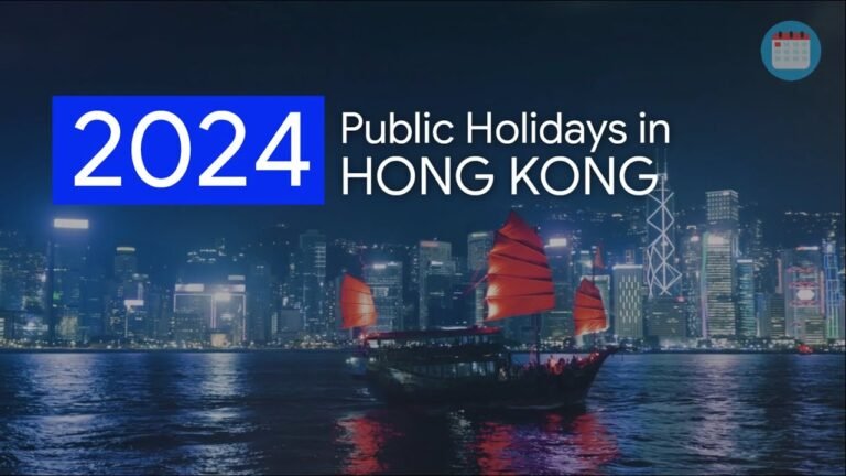 Hong Kong Public Holidays 2024