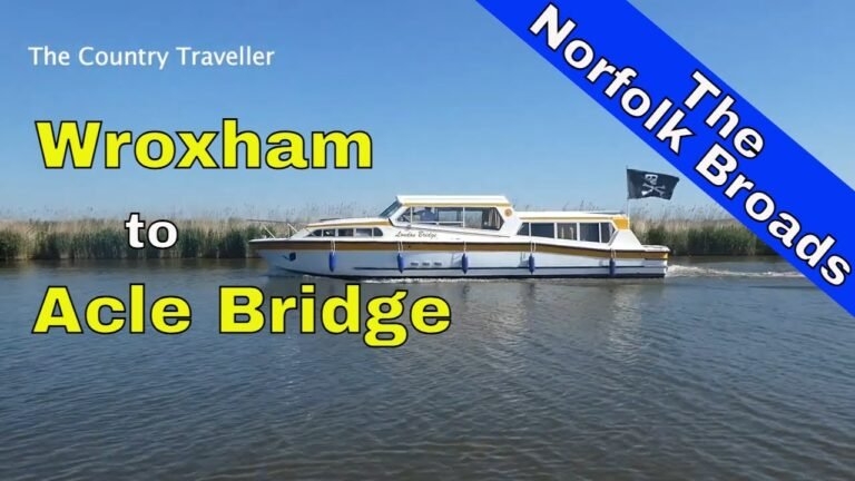 Norfolk Broads Holidays 2024 – discover the River Bure from Wroxham to Acle Bridge!